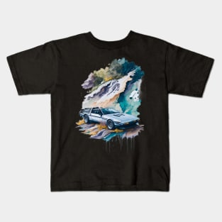 Summer Art DMC DeLorean Kids T-Shirt